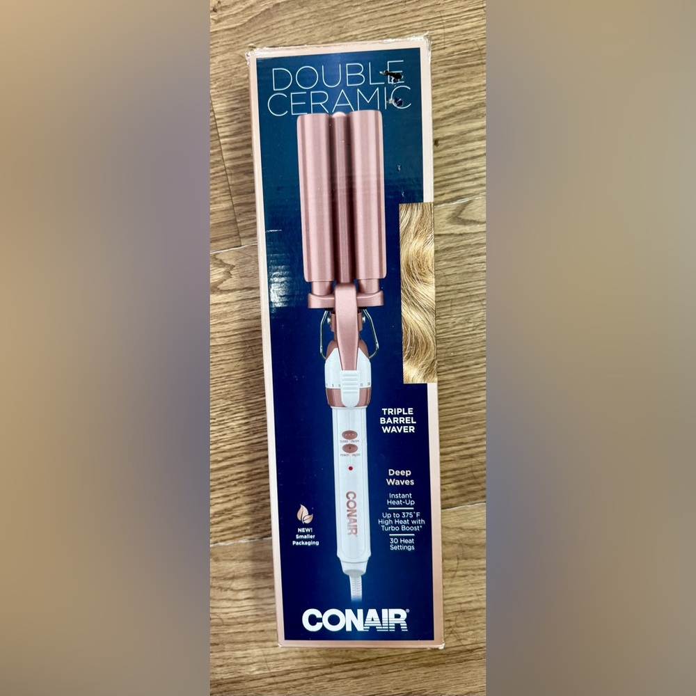 Conair Triple Barrel Waver - Rose Gold
